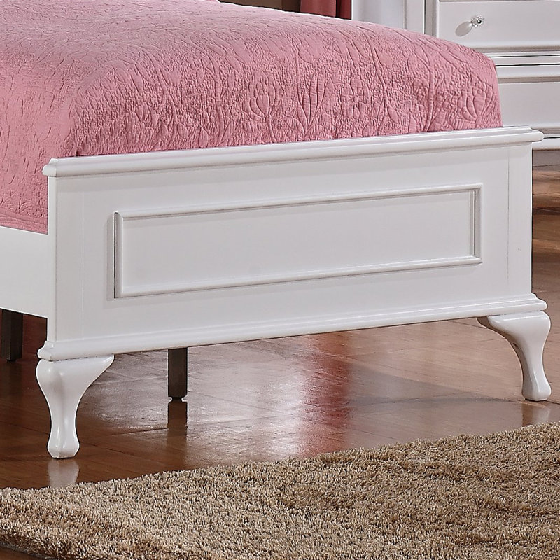 Duena Vegan Leather Platform Bed, Twin