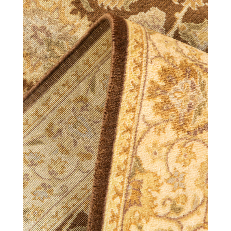 Hayner One-of-a-Kind 3' 1" X 5' 3" Wool Area Rug in Brown