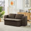 Canapé-lit convertible, canapé-lit à compression moderne en futon pliable pour utilisation polyvalente dans le salon, la chambre à coucher et un appartement-1628590371