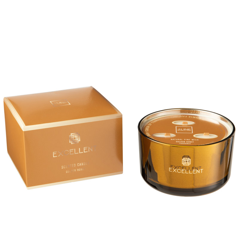 Seasonal Jar Candle with Holder, 8.8cm H x 13.5cm W x 13.7cm D