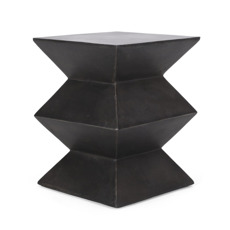 Outdoor LightWeight Concrete Side Table