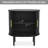 23.6" H Tambour Modern Nightstand With Storage-464804814