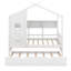 Lit simple avec lit gigogne et rangement-1282367395