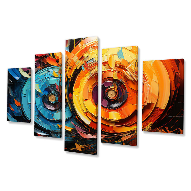 Corentin - reproduction d'art sur toile - 5 panneaux