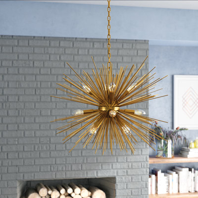 Lustre sphérique Spoutnik 12 lumières Duron