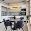 Achanti 1 - Light LED Chandelier-484542686