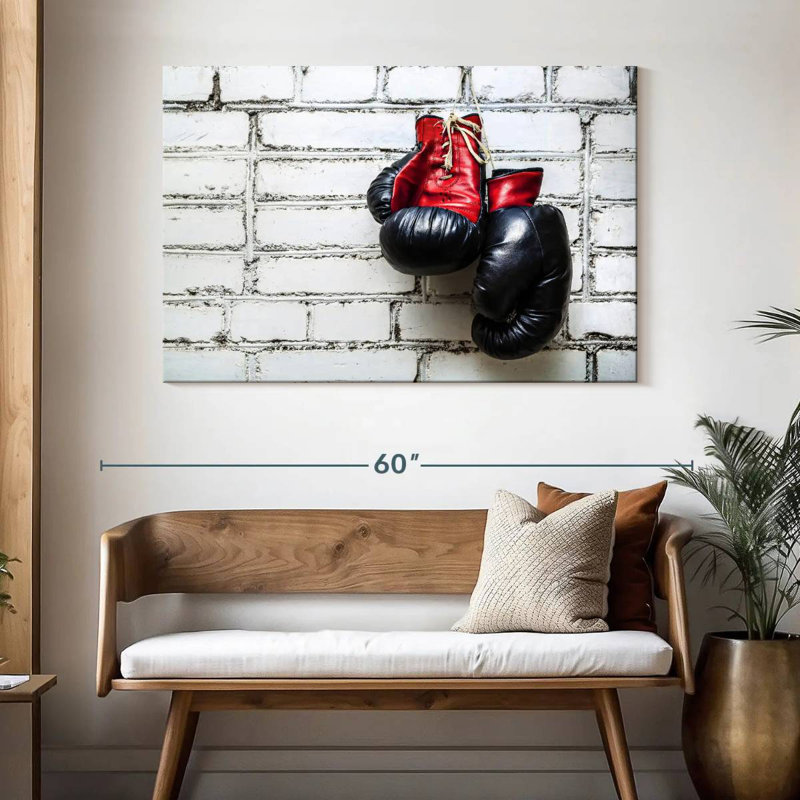 Gants de boxe Sireci, H 32 po x l 48 po
