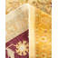Tapis unique ivoire / vin / brun noué à la main 9 pi 3 po x 12 pi 3 po Hayner
