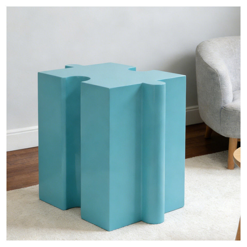 Table d'appoint Art, Light Blue-1