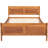 Wood Platform Bed with Headboard and Footboard-217438866-217438864