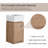 Breece 12.47'' Single Bathroom Vanity with Ceramic Top