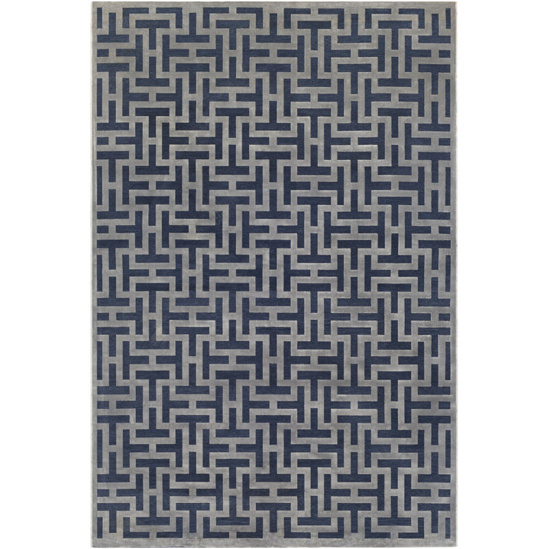Geometric Indoor Rug, Rectangle 2' x 2'11"
