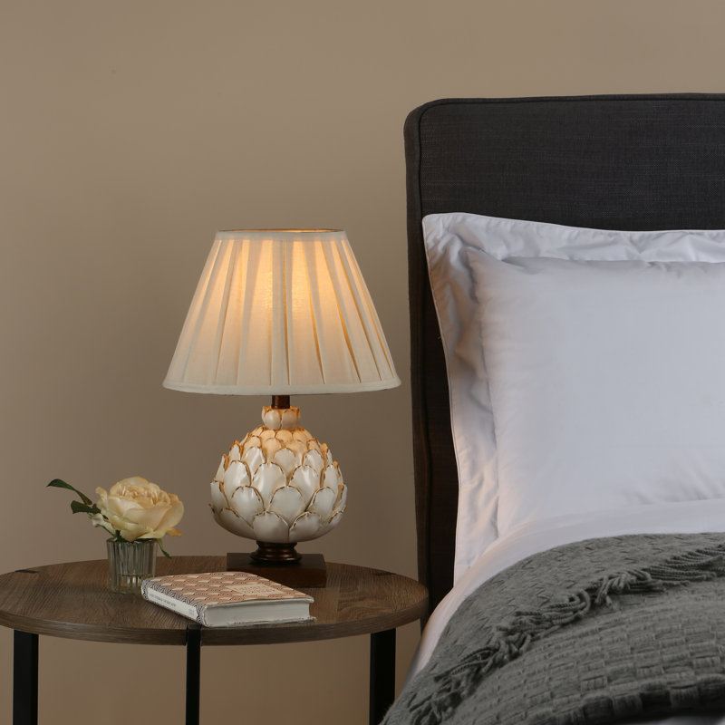 Ridgeview Resin Table Lamp, 45 cm H