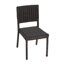 Larry Patio PE Rattan Dining Chairs With Iron Frame