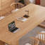 Bureau rectangulaire en bois massif Burlywood-1120988066