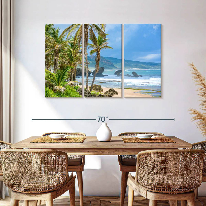 Gillard Bathsheba Beach Coast, 36" H x 57" W