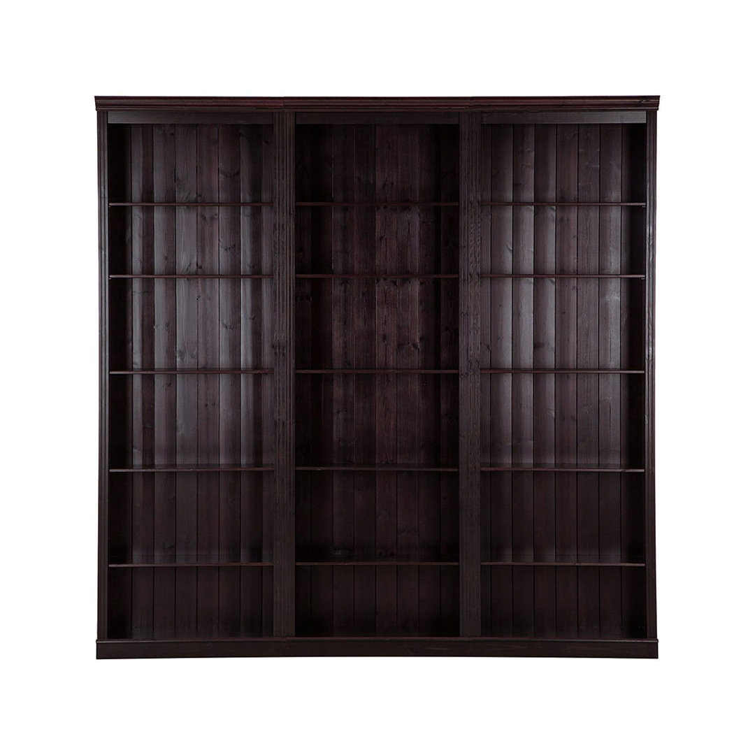 Demetricia 223cm H x 222cm W Library Bookcase