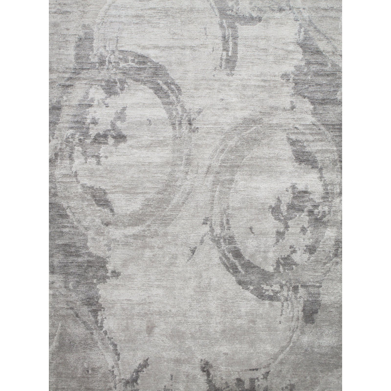 Christiano One-of-a-Kind 5' 6" X 8' 6" Area Rug in Grey - Silver
