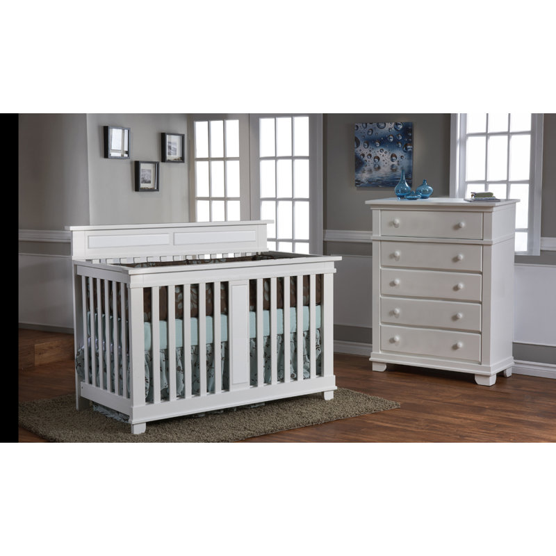 Adam Kids 5 - Drawer Chest, White