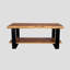 Table basse en bois massif avec rangement Beames-124438196