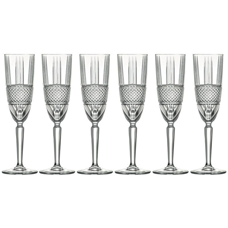Flûte en cristal 6 oz. Melendy