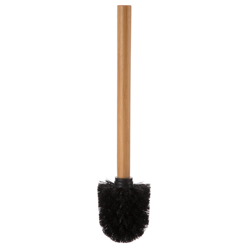 Coppedge Toilet Brush And Holder Black, Black