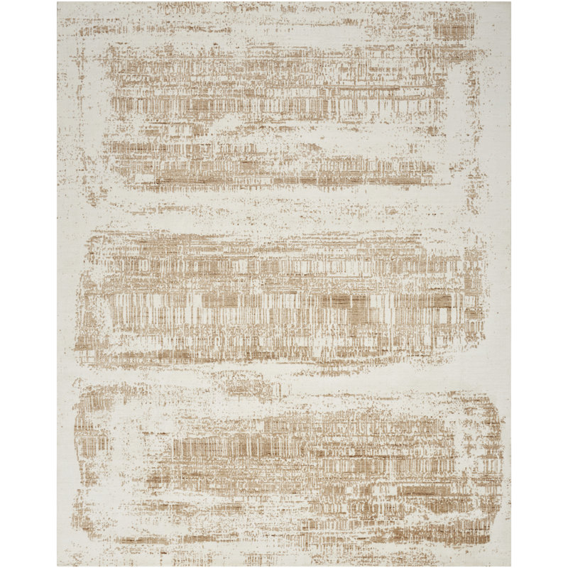 Grete Abstract Handmade Area Rug, Rectangle 236 x 297 cm