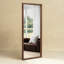 Miroir sur pied pleine longueur avec cadre en bois massif sculpté-135790953