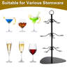Snapklik.co : Cocktail Tree Stand, Wine Glass Flight Tasting Display