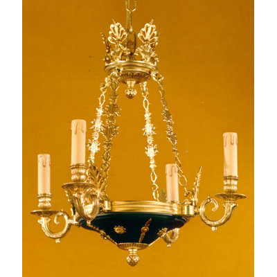 Devane 4 - Light Candle Style Chandelier