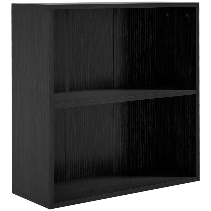 Rejanae 63cm H x 60cm W Bookcase, Black