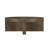 Round Solid Mango Wood Coffee Table, Brown