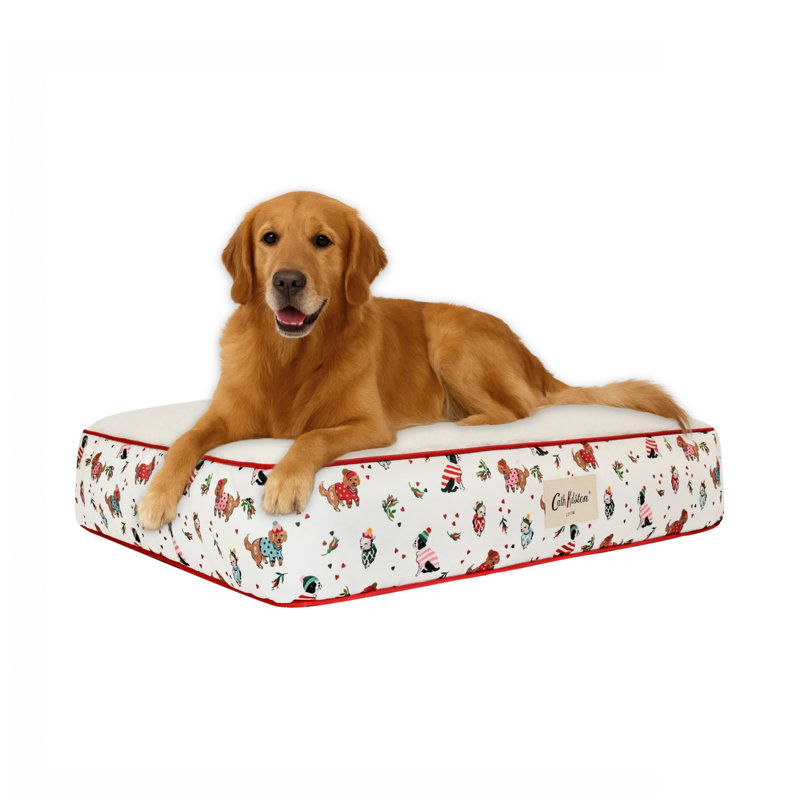 Cath Kidston Hearts & Roses Mattress Medium/Large*, 15cm H x 55cm W x 75cm D