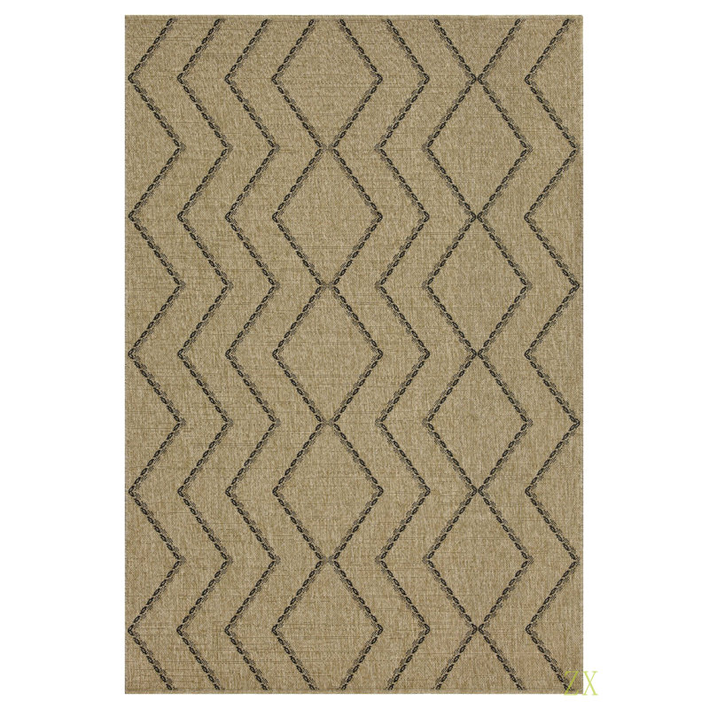 Terre en terre cuite 10 po X 10 pi 3 po Tapis intérieur / extérieur, Rectangle 7 pi 10 po x 10 pi 3 po
