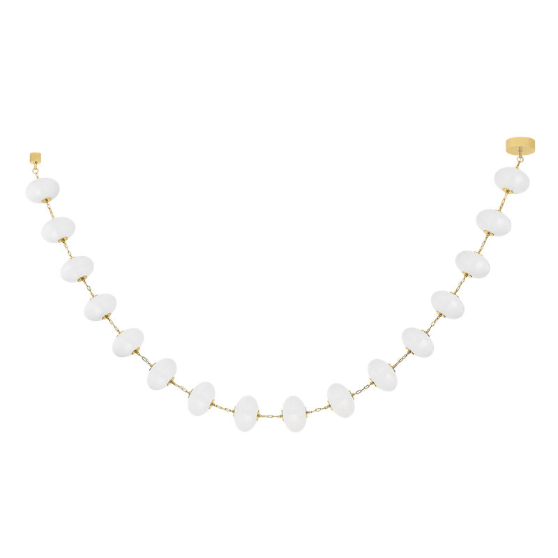 Nephele Chandelier, 59.50" H x 177.50" W x 10" D, 16