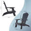 Ensemble de 2 chaises d'extérieur surdimensionnées Adirondack-526142698-510571921