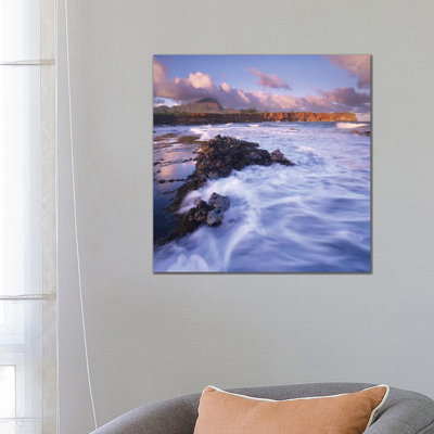 Shipwreck Beach, Kauai, Hawaii by Tim Fitzharris - Wrapped Canvas Print