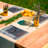 Polyester Abstract Rectangle Placemat