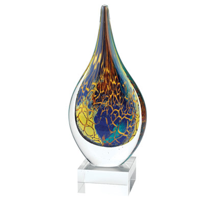 Firestorm Teardrop Sculpture