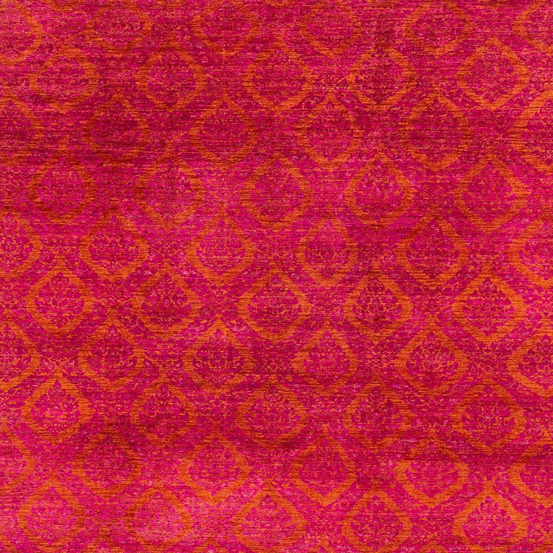 Tapis abstrait moderne 2584, Carré 3 pi