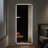 Wall Mounted Frameless Round Corner Dressing Mirror with Lights