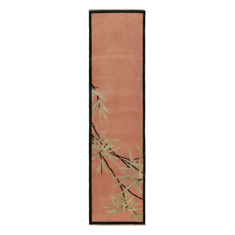 One-of-a-Kind 2' X 8' Hand Knotted Area Rug