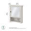  Armoire de salle de bain murale l 23,7 po x H 27,99 po x P 6,61 po-1142996765