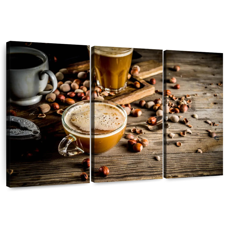 Yarlin Brewed Hazelnut Coffee, 48" H x 74" W
