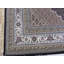 Tapis noir unique de 8 pi 10 po x 12 pi 4 po