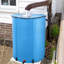 Collecteur d'eau pliable 100 gallons bleu