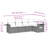 Vidaxl Garden Sofa Set Grey, Dark Grey