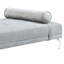 Cozy Grey Velvet -bed With Metal Support - Structure Bed Exceptional Lounging Experience
