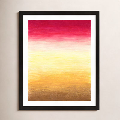 Tie-Dye Sunset Painting by Katy Montica