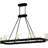 Alyworth 8-Light Matte Black Linear Chandelier